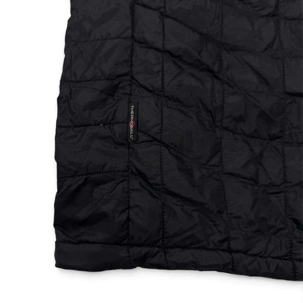 The North Face Thermoball Vest Mens Large Black Quilted Insulated NF00C940